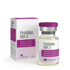 PharmaMix-3 (Микс стероидов) PharmaCom Labs балон 10 мл (500 мг/1 мл)